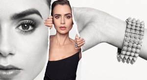 Lily Collins w kampanii Cartiera - 2021 / photo: CARTIER