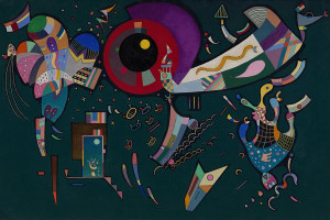 Vasily Kandinsky, Around the Circle - 1940 / Muzeum Salomona R. Guggenheima w Nowym Jorku 