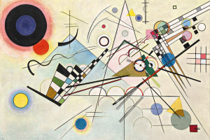 Vasily Kandinsky, Composition 8 - 1923 / Muzeum Salomona R. Guggenheima w Nowym Jorku 