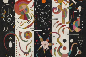 Vasily Kandinsky, Striped - 1934 / Muzeum Salomona R. Guggenheima w Nowym Jorku 