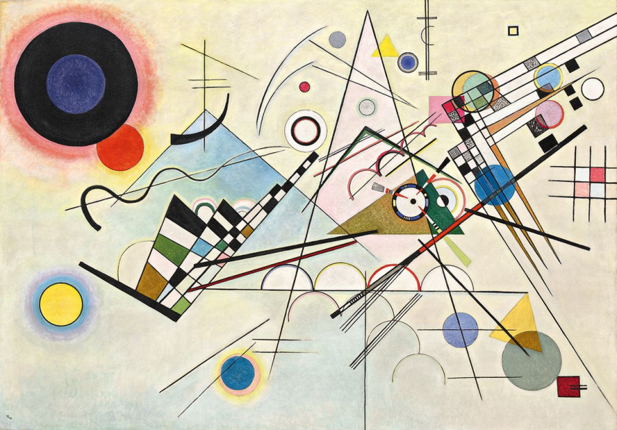 Vasily Kandinsky, Composition 8 - 1923 / Muzeum Solomona R. Guggenheima w Nowym Jorku