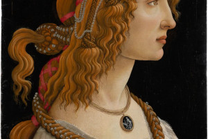 Sandro Botticelli, Portret La Bella Simonetta, 1485, Städel Museum, Frankfurt