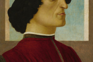 Alessandro Filipepi dit Botticelli, Portret Juliusza Medyceusza, 1478–1480, Accademia Carrara, Bergamo