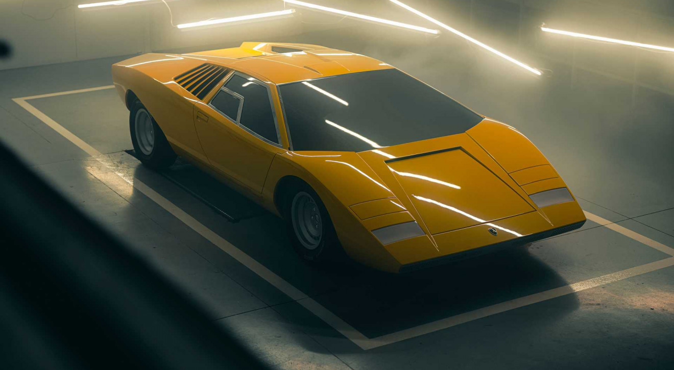 Lamborghini po 50 latach odtworzyło pierwszy prototyp kultowego modelu Countach