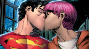 Superman jako biseksualny aktywista społeczny/fot. DC Comics