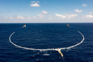 System 002 w praktyce/fot. Ocean Cleanup