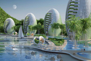 Nautilus Eco-Resort, ekologiczny kurort na Filipinach/fot. Vincent Callebaut Architectures
