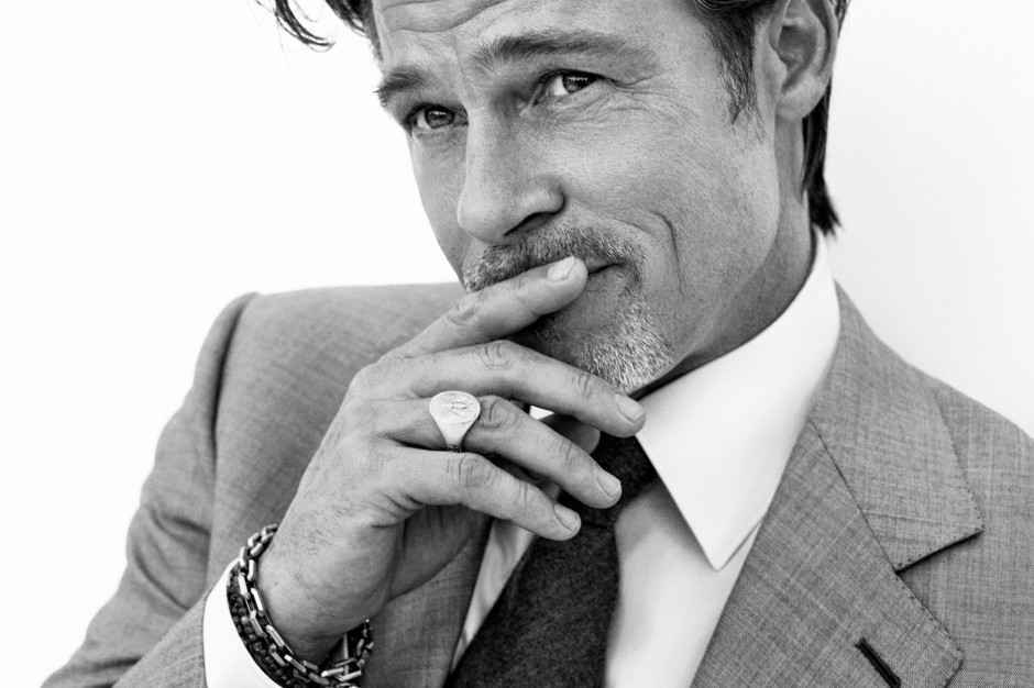 Brad Pitt w kampanii marki Brioni - jesień/zima 2020/2021