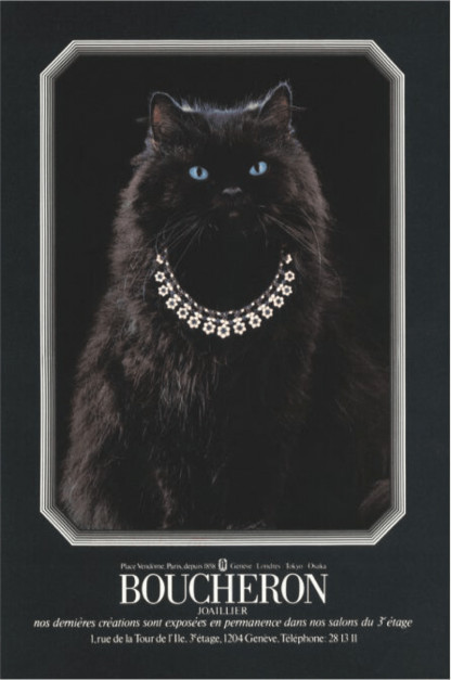 Kot Wladimir w kolekcji Boucheron / materiały prasowe