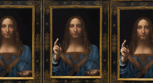 Najdroższe dzieło sztuki na świecie "Salvator Mundi" to kopia? Twórcy wystawy nie mają wątpliwości