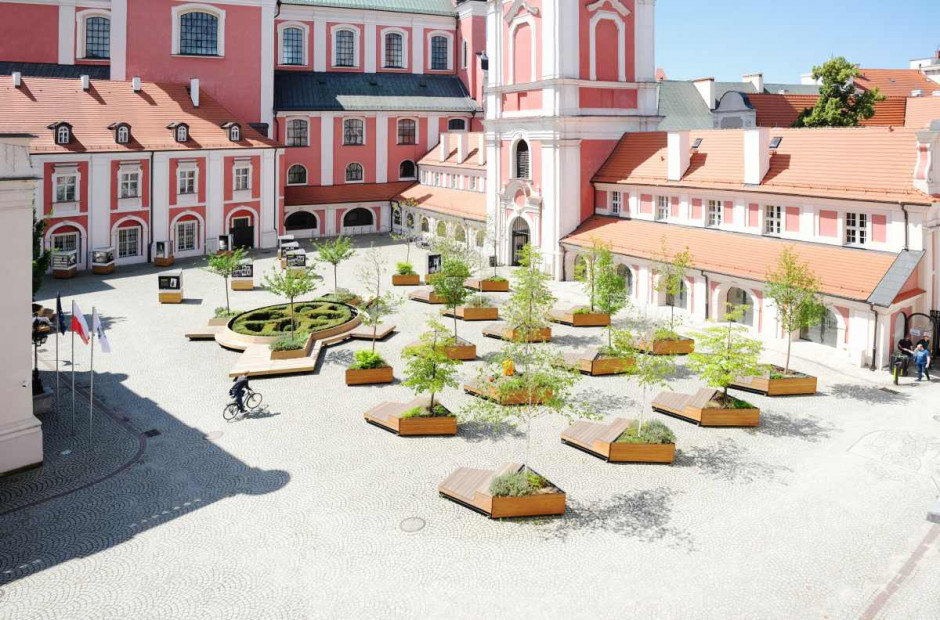 Dziedziniec w Poznaniu / fot Mateusz Bieniaszczyk