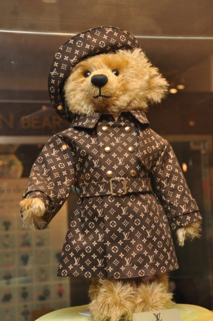 Miś Louis Vuitton Steiff Bear / www.best-dressed-bears.com