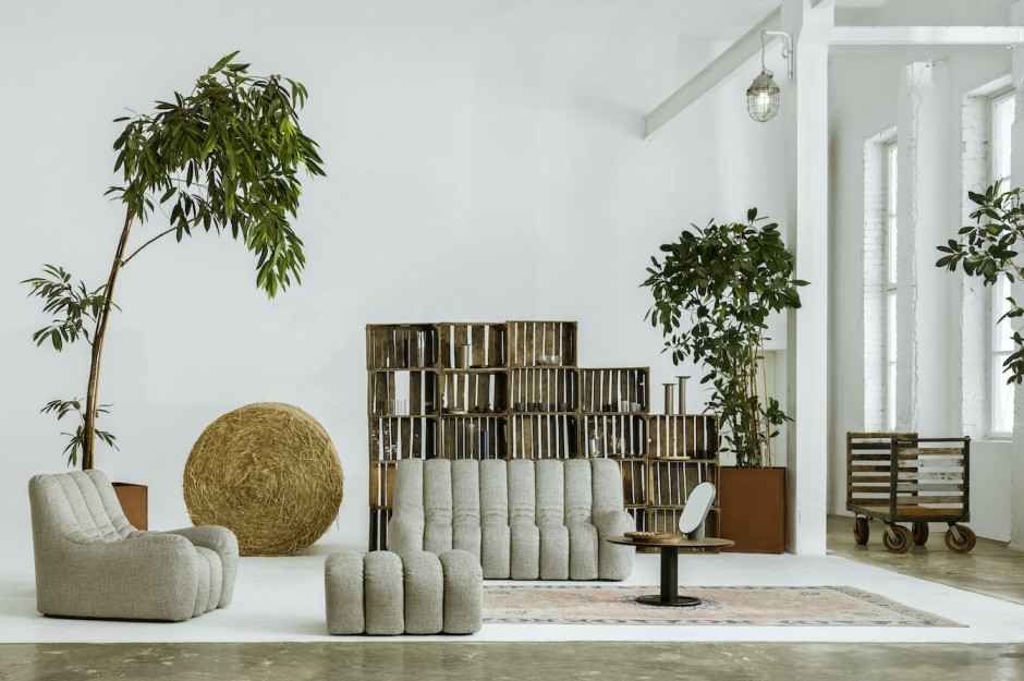 Sofa, fotel i Pufa Wadi. Projekt Tomka Rygalika dla marki Nobonobo / Photo: Nobonobo