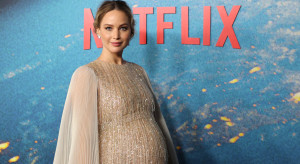 Jennifer Lawrence w sukni Diora na premierze "Don't Look Up" / Getty Images