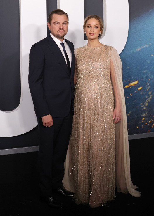 Leonardo di Caprio i Jennifer Lawrence na premierze 