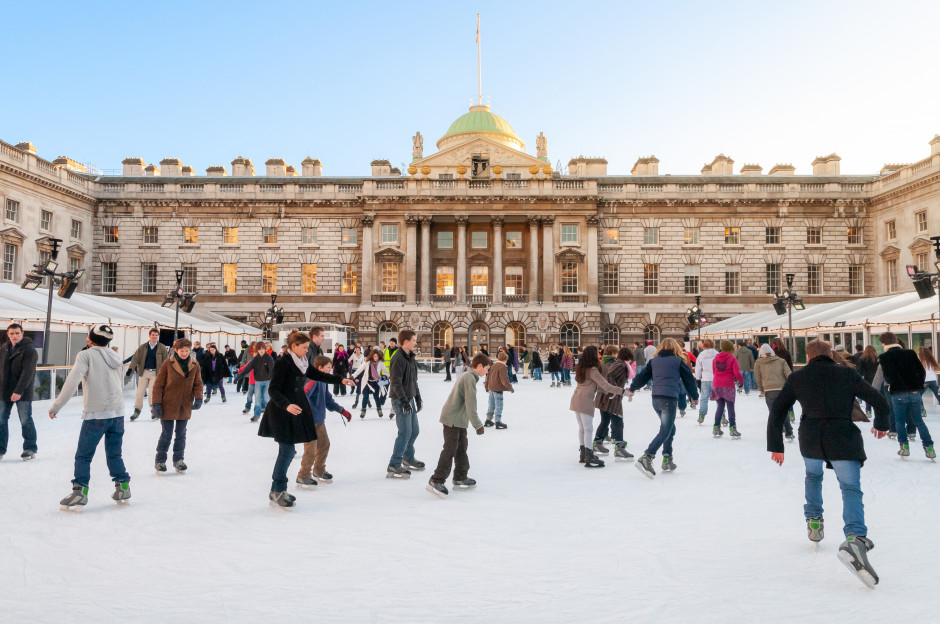 Somerset House Ice Rink / Shutterstock