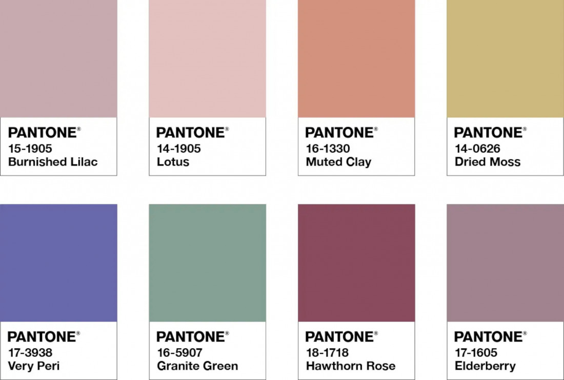 Kolory roku 2022 - 8 modnych odcieni według Pantone / materiały prasowe
