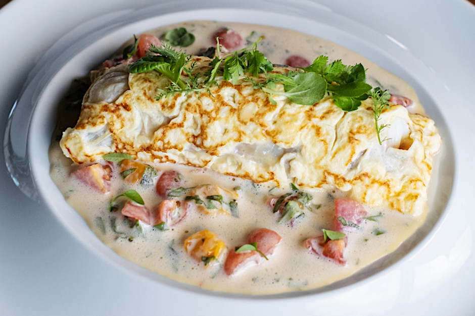 Turbot w sosie choron nie tylko na wigilię / Restauracja Martim