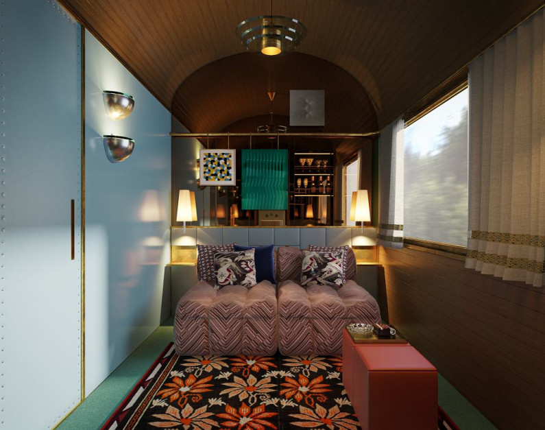 Orient Express - kabina Deluxe / materiały prasowe