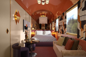 Orient Express La Dolce Vita - wnętrza zaprojektowane przez Dimorestudio / materiały prasowe 