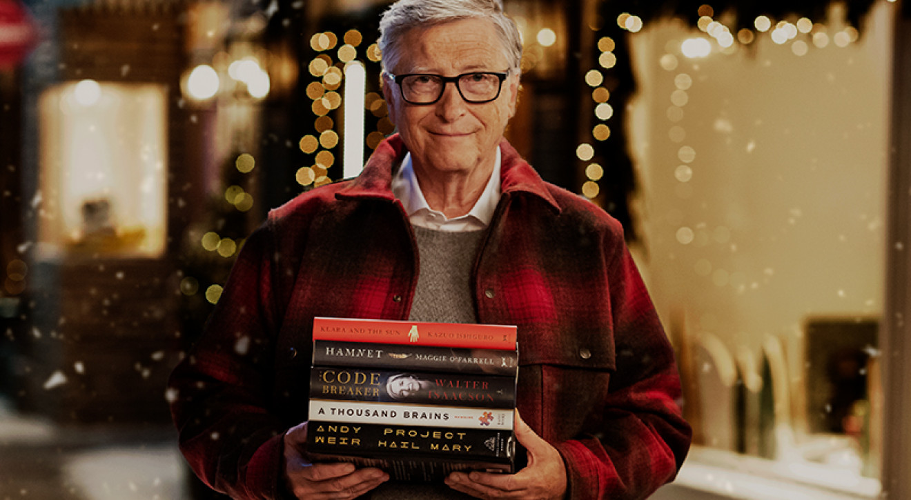 Bill Gates wybrał 5 najlepszych książek 2021 i chciałby, żebyście przeczytali je w te święta