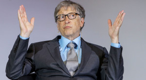 Bill Gates o Omicronie w USA / Getty Images