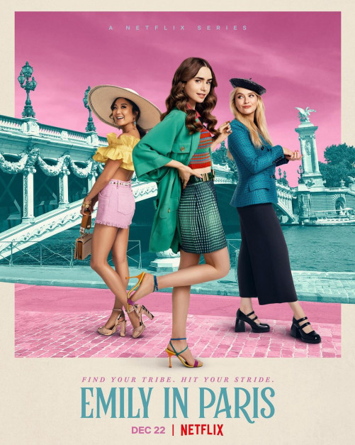 Emily in Paris - sezon 2. / plakat serialu 
