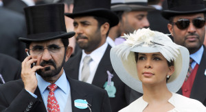 Mohammed bin Rashid al-Maktoum i księżniczka Haya bint Hussein / Getty Images