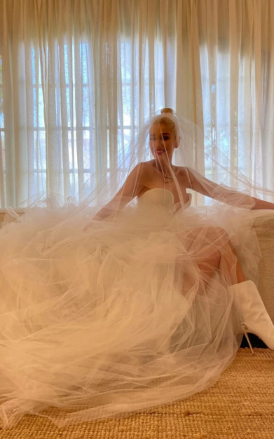 Suknia ślubna Gwen Stefani / Instagram Gwen Stefani 
