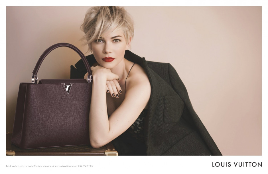 Michelle Williams w kampanii Louis Vuitton / materiały prasowe