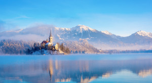 Gdzie na weekend zimą? Bled na Słowenii / Shutterstock
