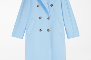 Niebieski płaszcz Max Mara / materiały prasowe 