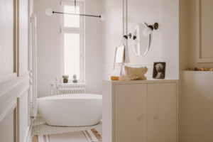Apartament w Sopocie - łazienka / Studio Colombe 