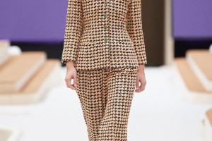Chanel haute couture wiosna-lato 2022 - LOOK 3/ materiały prasowe Chanel 