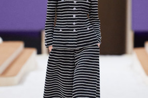 Chanel haute couture wiosna-lato 2022 - LOOK 17/ materiały prasowe Chanel 