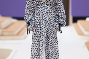 Chanel haute couture wiosna-lato 2022 - LOOK 23/ materiały prasowe Chanel 