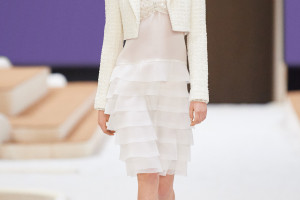Chanel haute couture wiosna-lato 2022 - LOOK 27/ materiały prasowe Chanel 