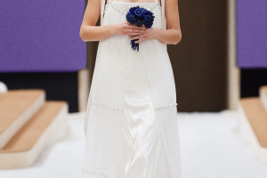 Chanel haute couture wiosna-lato 2022 - LOOK 45/ materiały prasowe Chanel 