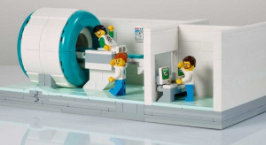 Model skanera do rezonansu magnetycznego z Lego/fot. Lego