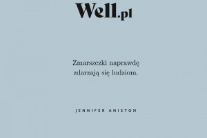 Jennifer Aniston o zmarszczkach / Well.pl 