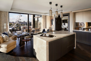 Luksusowy penthouse w Londynie - kuchnia / Canary Wharf Group
