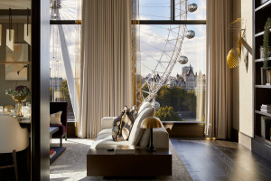Luksusowy penthouse w Londynie - każdy element tego wnętrza zaprojektowano na zamówienie / Canary Wharf Group