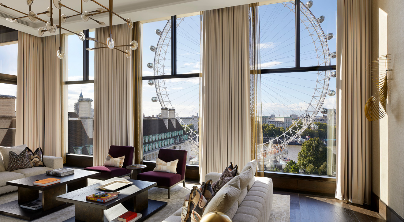 Luksusowy penthouse z widokiem na London Eye i Big Ben. To apartament dla tych, co czasu (ani pieniędzy) nie liczą