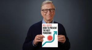 Bill Gates i jego nowa książka "How to prevent the next pandemic", fot. YouTube, Bill Gates