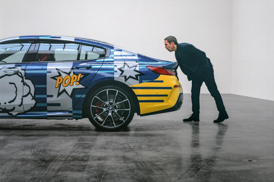 Art Car, BMW M850i Gran Coupe x Jeff Koons/fot. BMW