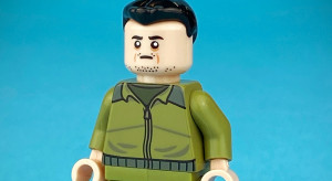 Figurka LEGO Wolodymyra Zełenskiego sprzedana za 16 tysięcy dolarów / Facebook Citizen Brick