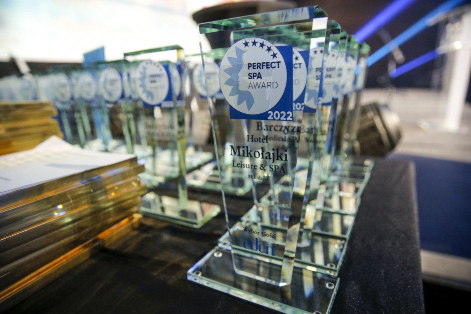 Statuetka Perfect SPA Award 2022/fot. materiały prasowe