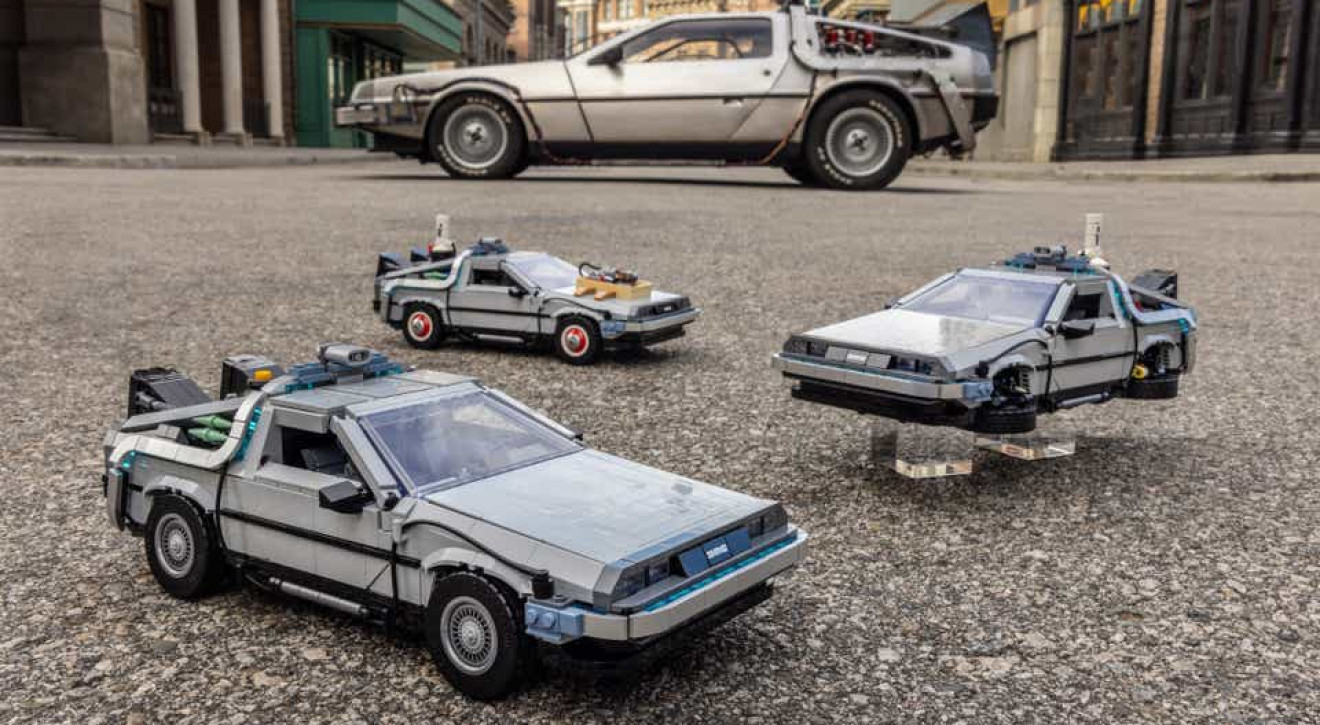 Nowy kolekcjonerski zestaw LEGO: Samochód De Lorean z filmu "Powrót do przyszłości" trafi do sprzedaży!