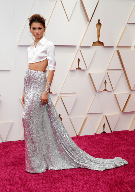 Oscary 2022: Zendaya Coleman w kreacji Valentino Haute Couture / Getty Images