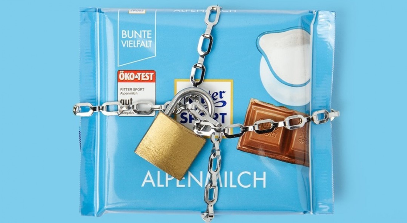 Czekolady Ritter Sport wciąż w Rosji. Dmytro Kułeba apeluje: "Sponsorujecie wojnę"